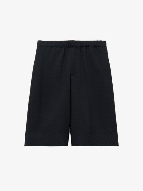 Alexander McQueen Skull Jacquard Shorts