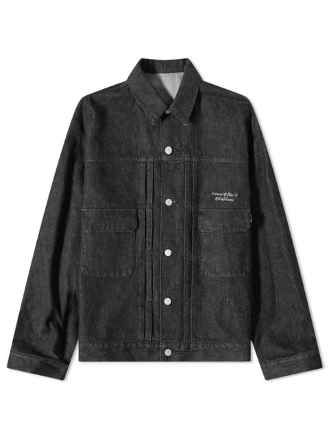 UNDERCOVER Undercover Logo Denim Jacket