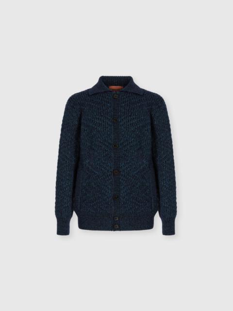 Missoni Oversized wool-blend cardigan with alpaca