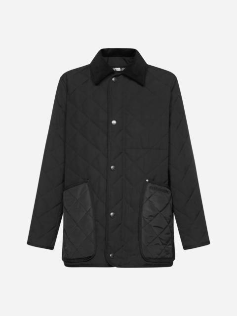 Landford quilted fabric jacket
