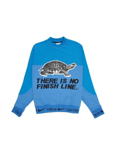 Nike Nike x Cactus Plant Flea Market Fleece Crewneck Blue