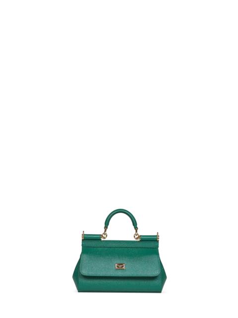 Dolce & Gabbana Emerald green mini Sicily handbag