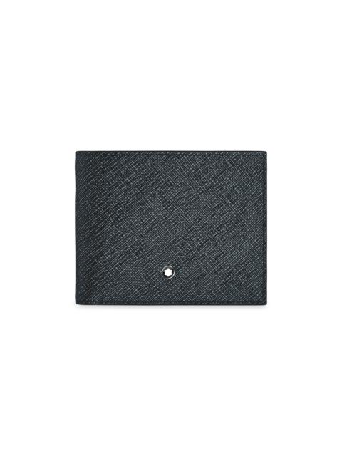 Montblanc Men's Sartorial Two-Tone Embossed-Leather Bifold Wallet - Blue