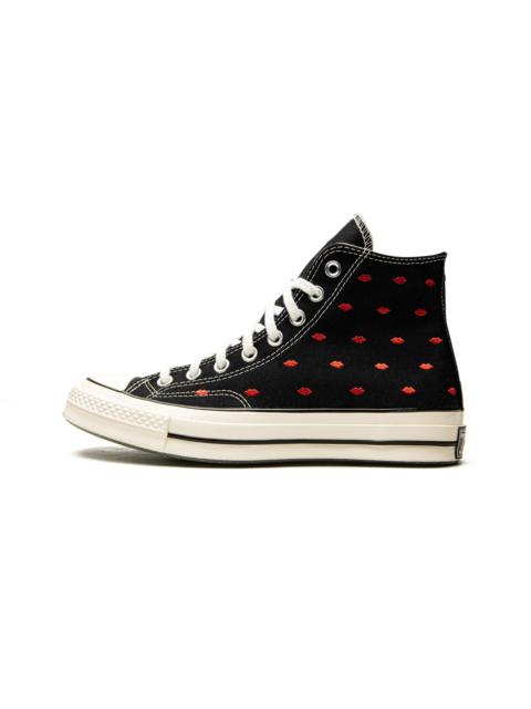 Converse Chuck 70 Embroidered Lips High