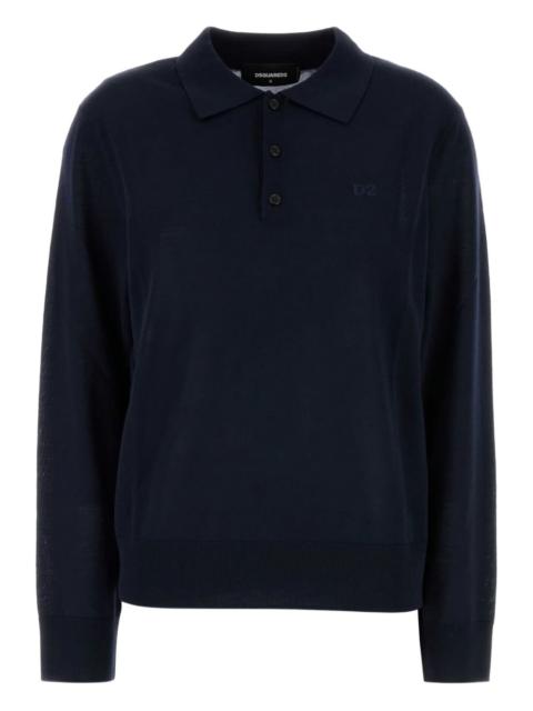DSQUARED2 logo-embroidered polo shirt