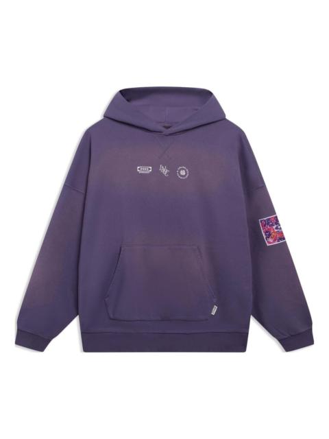 Li-Ning Chinese Culture Graphic Hoodie 'Washed Purple' AWDT243-4