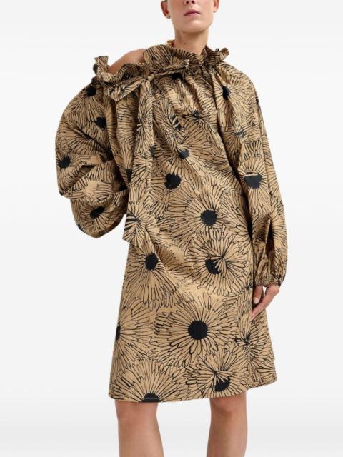 ESSENTIEL ANTWERP floral-print mini dress