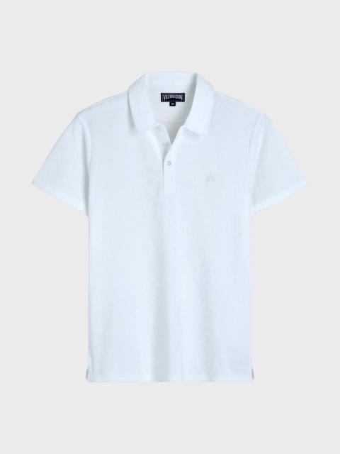 Vilebrequin Men Organic Cotton Terry Polo Solid