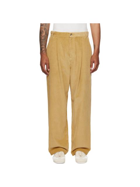 Moschino Tan Toggle Trousers
