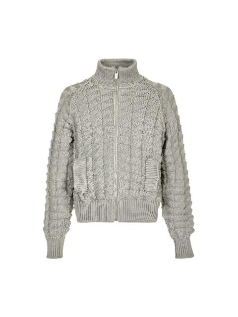 1017 ALYX 9SM CHUNKY KNIT ZIP CARDIGAN