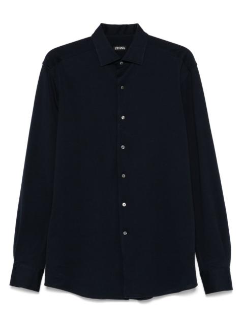 ZEGNA piqué shirt