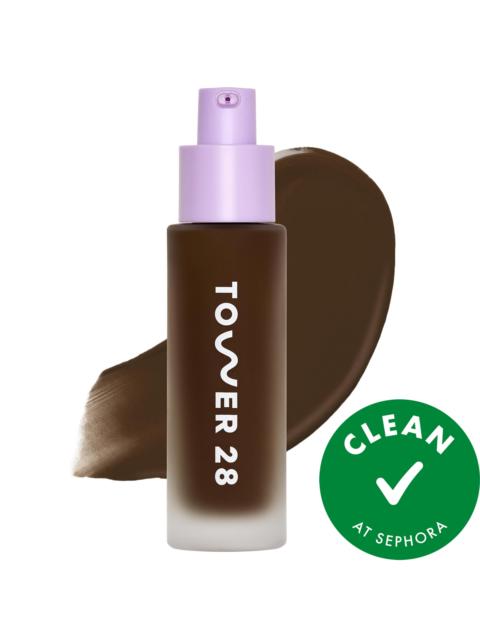 Tower 28 Beauty Swipe Serum Non-Acnegenic Foundation with Medium Buildable Coverage
