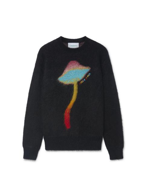 CASABLANCA Rainbow Mushroom Mohair Jumper