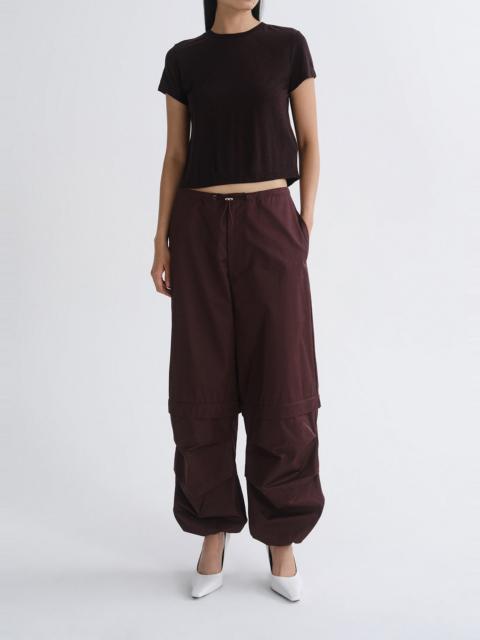 AGOLDE COULSON PARACHUTE PANT IN CORDOVAN