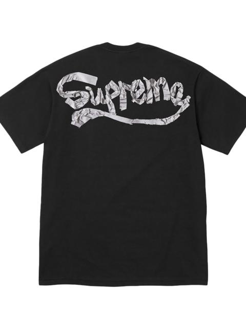 Supreme Tape Tee "SS25 - Black" SU25576