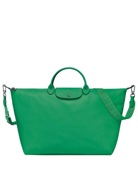 Le Pliage Xtra S Travel bag Green - Leather