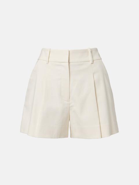 VERONICA BEARD Craig cotton-blend twill shorts