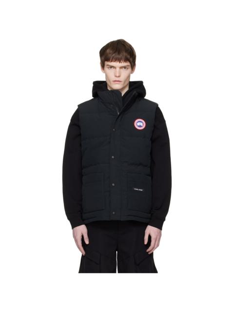 Canada Goose Black Freestyle Crew Down Vest