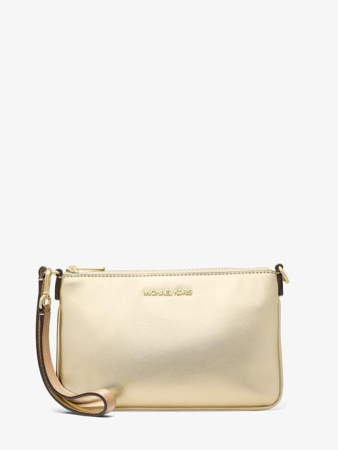 MICHAEL KORS Jet Set Small Metallic Wristlet