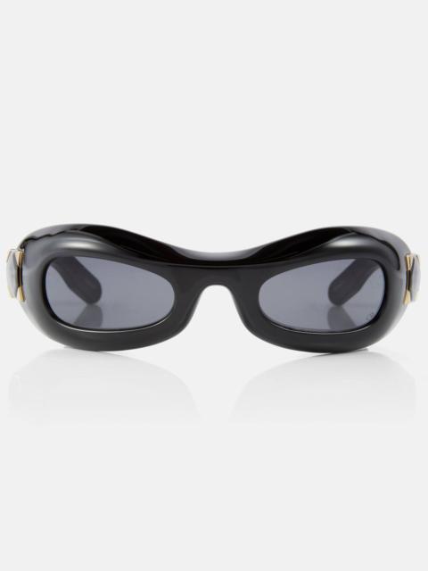 Dior Lady 95.22 R1I rectangular sunglasses