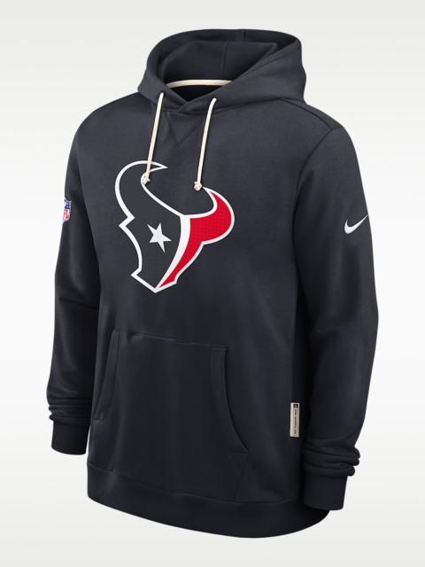 Nike Houston Texans Initial Home Sideline Men's Nike Dri-FIT NFL Pullover Hoodie