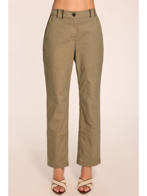 RAMY BROOK Jackie Canvas Straight Leg Pant