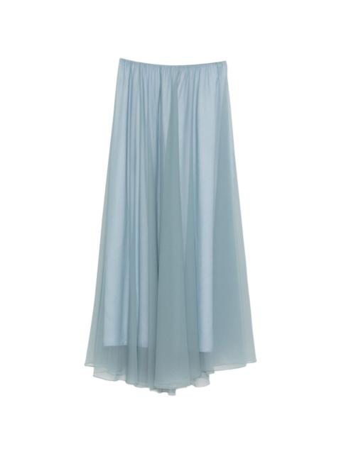 forte_forte tiered midi skirt
