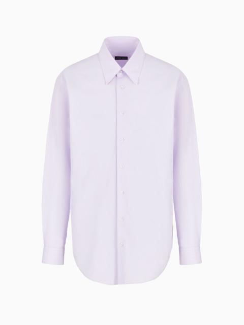 GIORGIO ARMANI Regular-fit cotton shirt