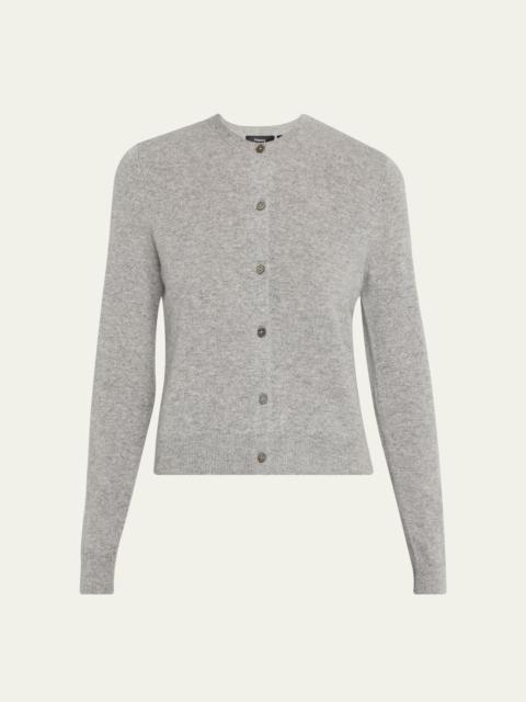 Theory Cashmere Cropped Cardigan Sweater