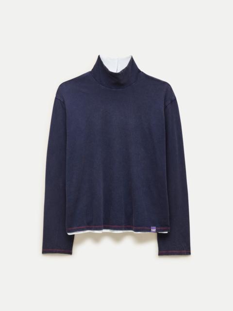 ECKHAUS LATTA Eckhaus Latta x J.Crew reversible jersey turtleneck