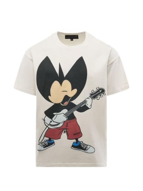 WHO DECIDES WAR graphic-print T-shirt