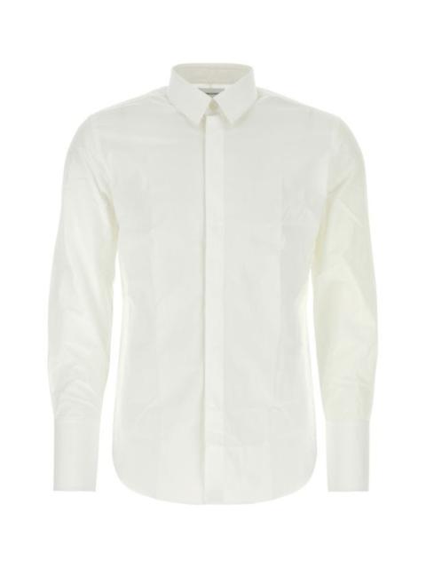 FERRAGAMO White poplin shirt