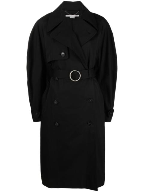 Stella McCartney double-breasted belted trench coat