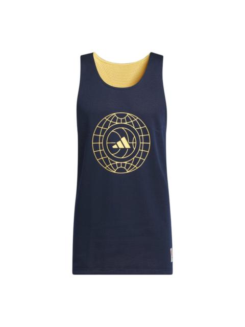 adidas adidas Select World Wide Hoops Jersey Asia Sizing 'Navy' IT4733