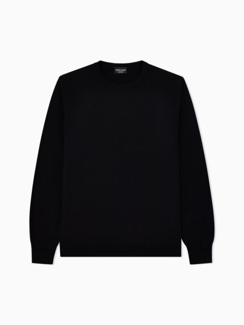 GIORGIO ARMANI Cashmere crew-neck jumper