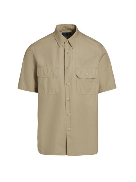 NILI LOTAN Men's Short-Sleeve Double-Pocket Shirt - Alvaro