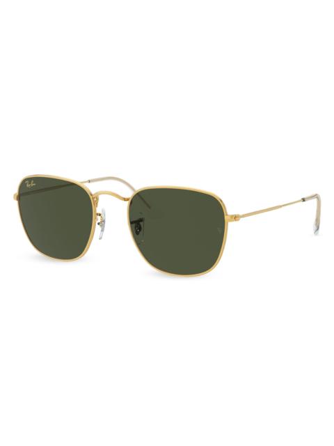 Ray-Ban Men's RB3857 51MM Square Sunglasses - Gold