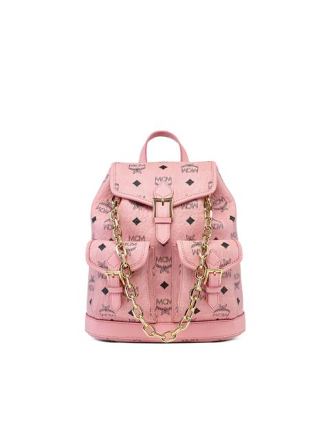 MCM Aren visetos chain backpack