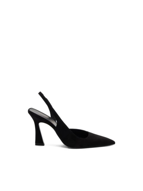 Stuart Weitzman Vinnie pointed d'orsay slingback pumps