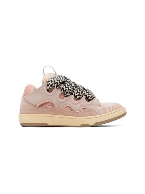 Lanvin Pink Curb Sneakers