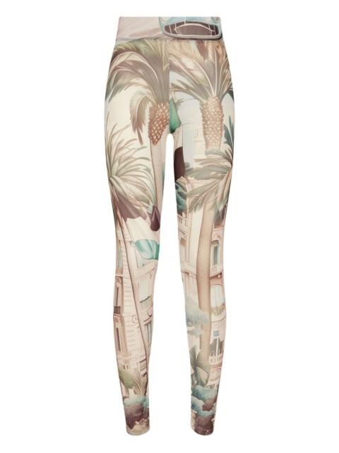 PHILIPP PLEIN Racing leggings