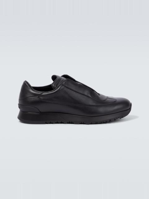 John Lobb River leather sneakers