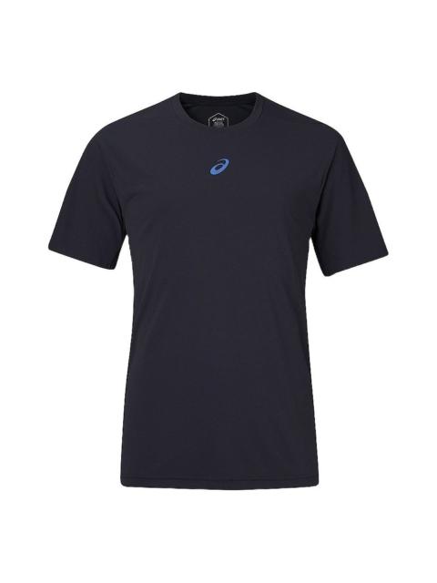 ASICS D.Fresh Running T-shirt 'Black Blue' 2011D077-001