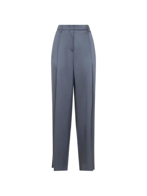 GIORGIO ARMANI Giorgio Armani Pleated Silk Trousers