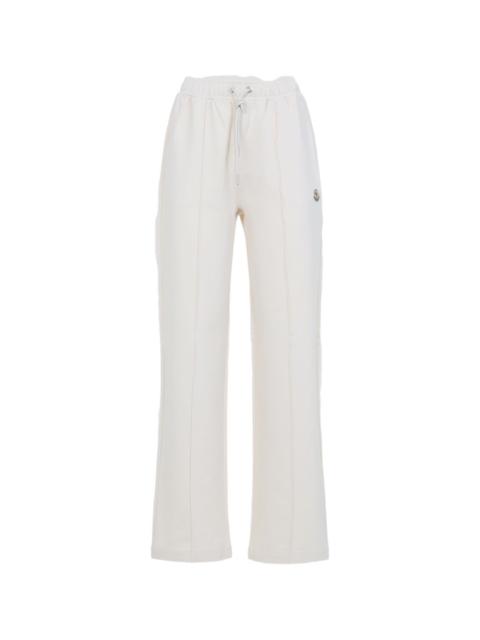 Logo cotton sweat pants