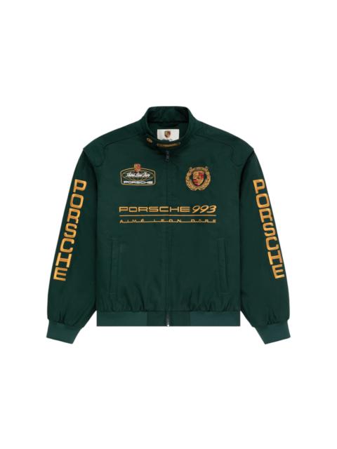 AIMÉ LEON DORE Aime Leon Dore x Porsche 993 Turbo Racing Jacket British Racing Green