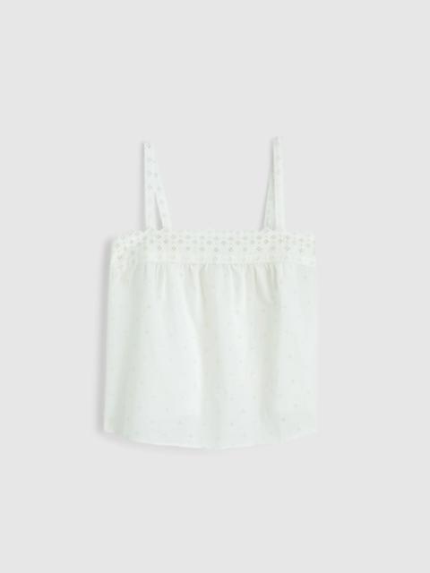 Madewell Embroidered Eyelet Tank