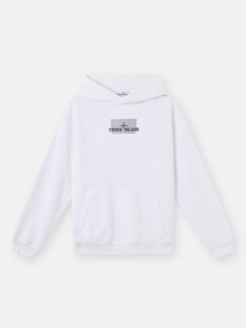 STONE  Marina パーカー STONE ISLAND マリーナ'OLD'トリートメントパーカー ロイヤル