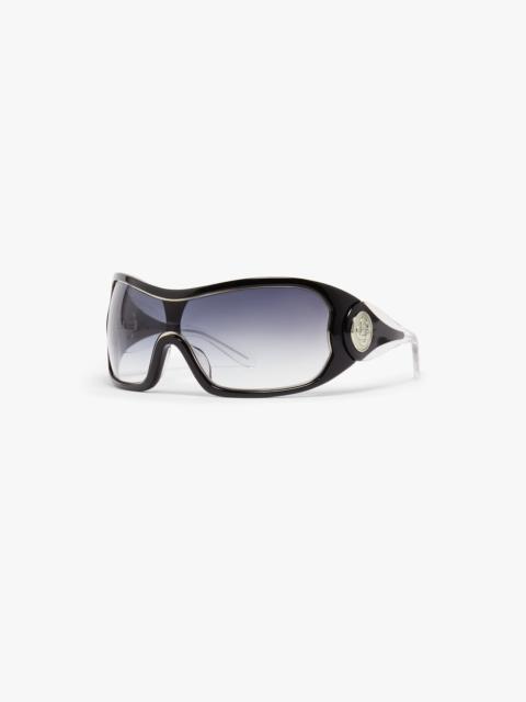 CASABLANCA Black Outline Shield Sunglasses