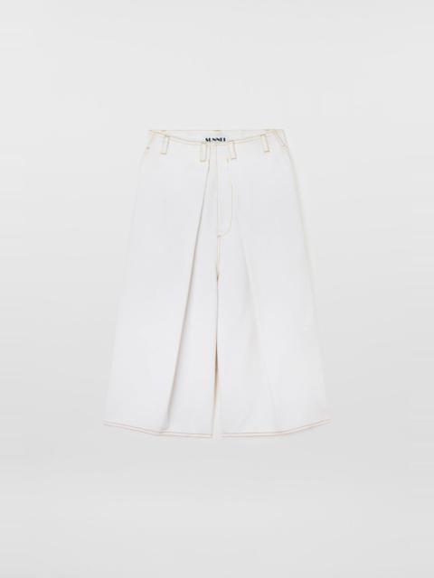 SUNNEI CHOLO SHORTS / optical white